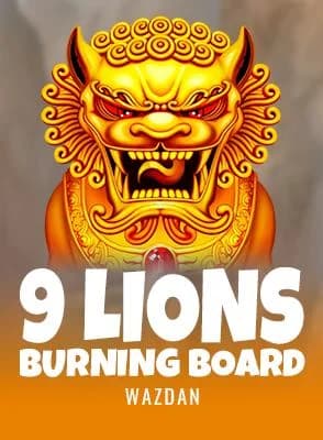 9 Lions Burning Board