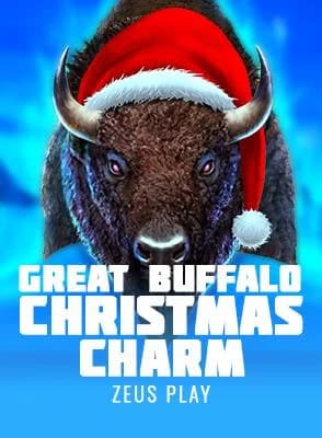 Great Buffalo Christmas Charm