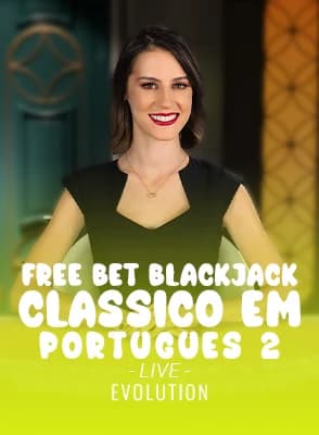Free Bet Blackjack Clássico em Português 2